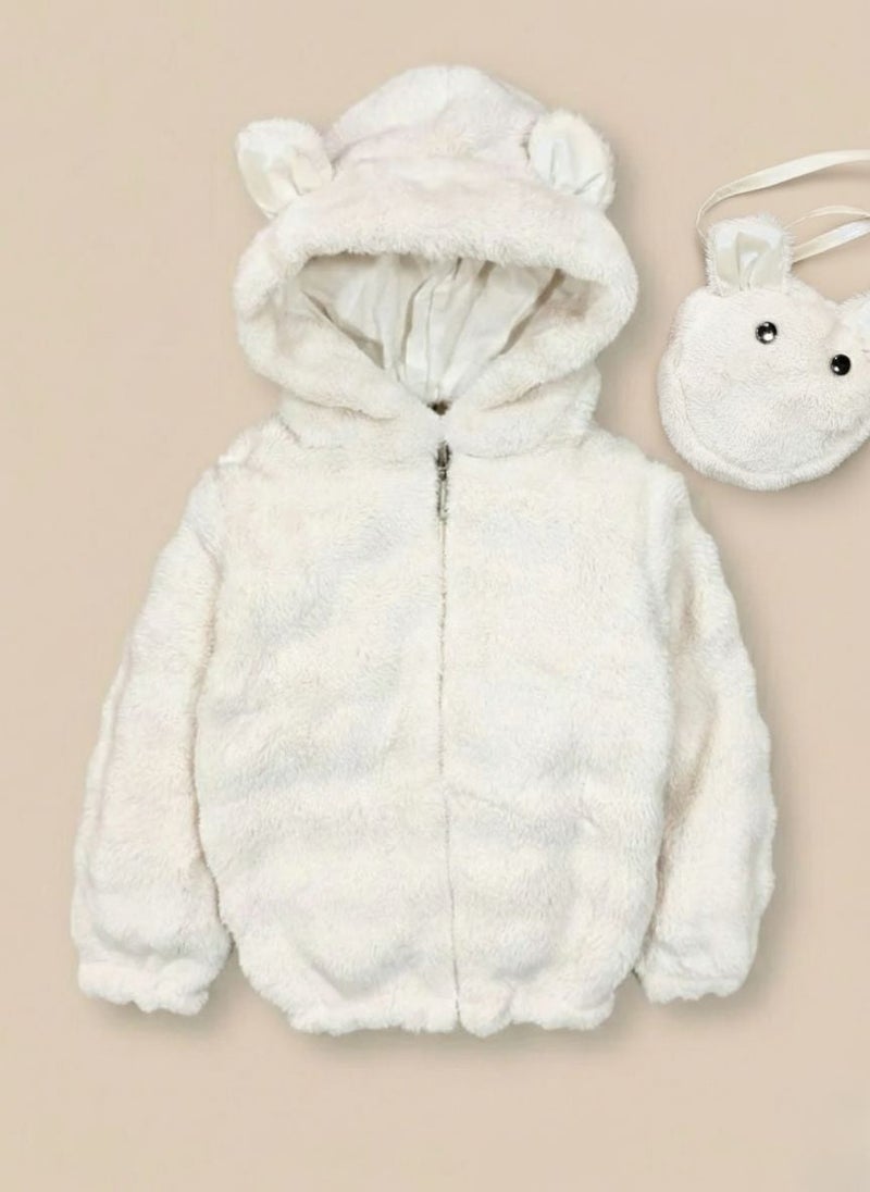 Cloud Fashion سترة فليس للأطفال وحقيبة - Image 3